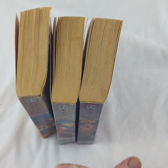 Star Wars The Jedi Academy Trilogy Paperback Book Set Kevin J Anderson 1994 - Picture 14 of 14